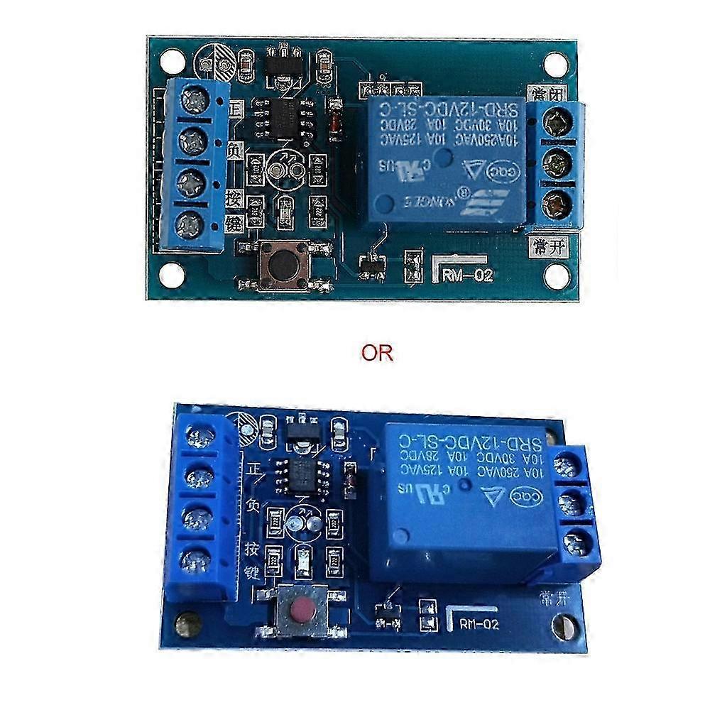 12V Bond Bistable Relay Module Car Modification Switch Start Stop Self-Locking