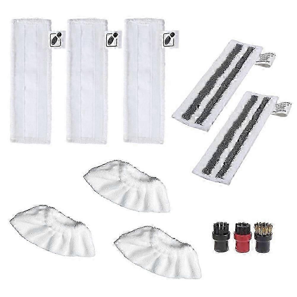 Accessories for Steam Cleaner Easyfix SC2 SC3 SC4 SC5 Wipers Floor Nozzle Cloths Mop Round Brushes Spare Parts js