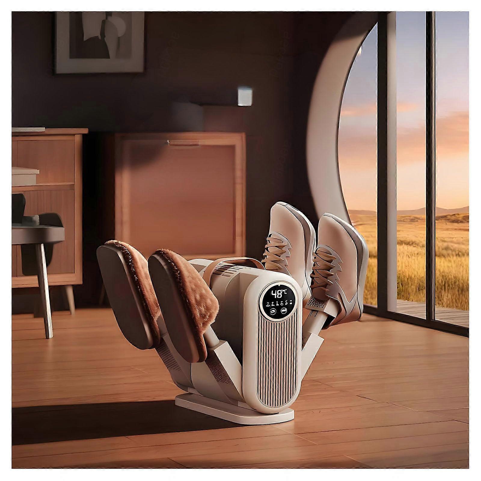 Boot Dryer with 360° Airflow and 4X Wind Speed for Ski Boots and Kids Shoes, Portable Design