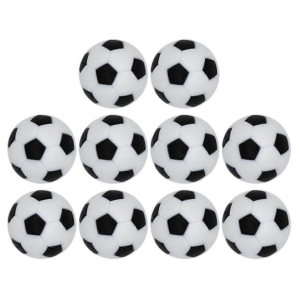 Mini Foosball Balls 10Pcs Smooth Rolling For Table Soccer Balls Multi HIPS