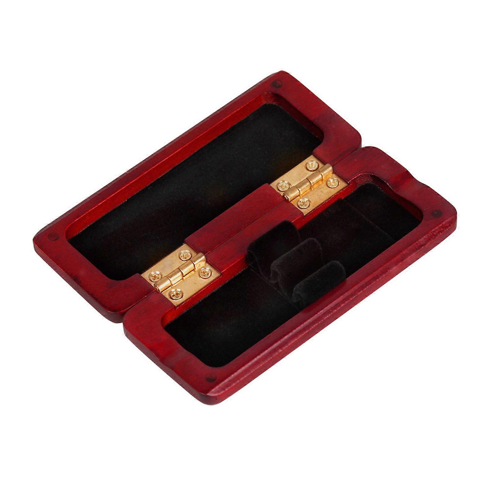 Wood Reed Container Wood Texture Suitable for Oboe Player Protective Storage Box for Professional Music Equipment Multicolor