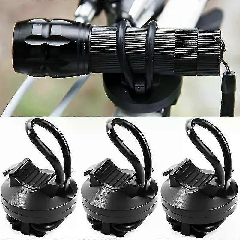 Bicycle Light Clip Holder 360 Degree Rotation Handlebar Clip for LED Flashlight Mountain Bike Front Flash Torch Light Bracket