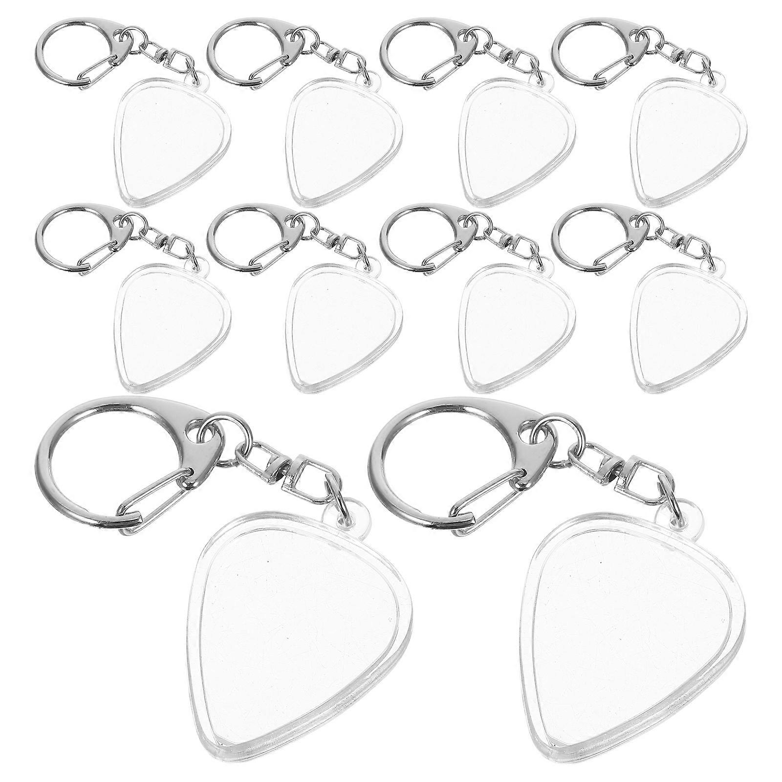 Guitar Plectrum Holder Portable Guitar Pick Storage Container for 10Pcs