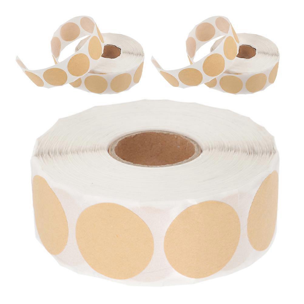 Brown Kraft Paper Shooting Practice Target Stickers for Patching 3Pcs