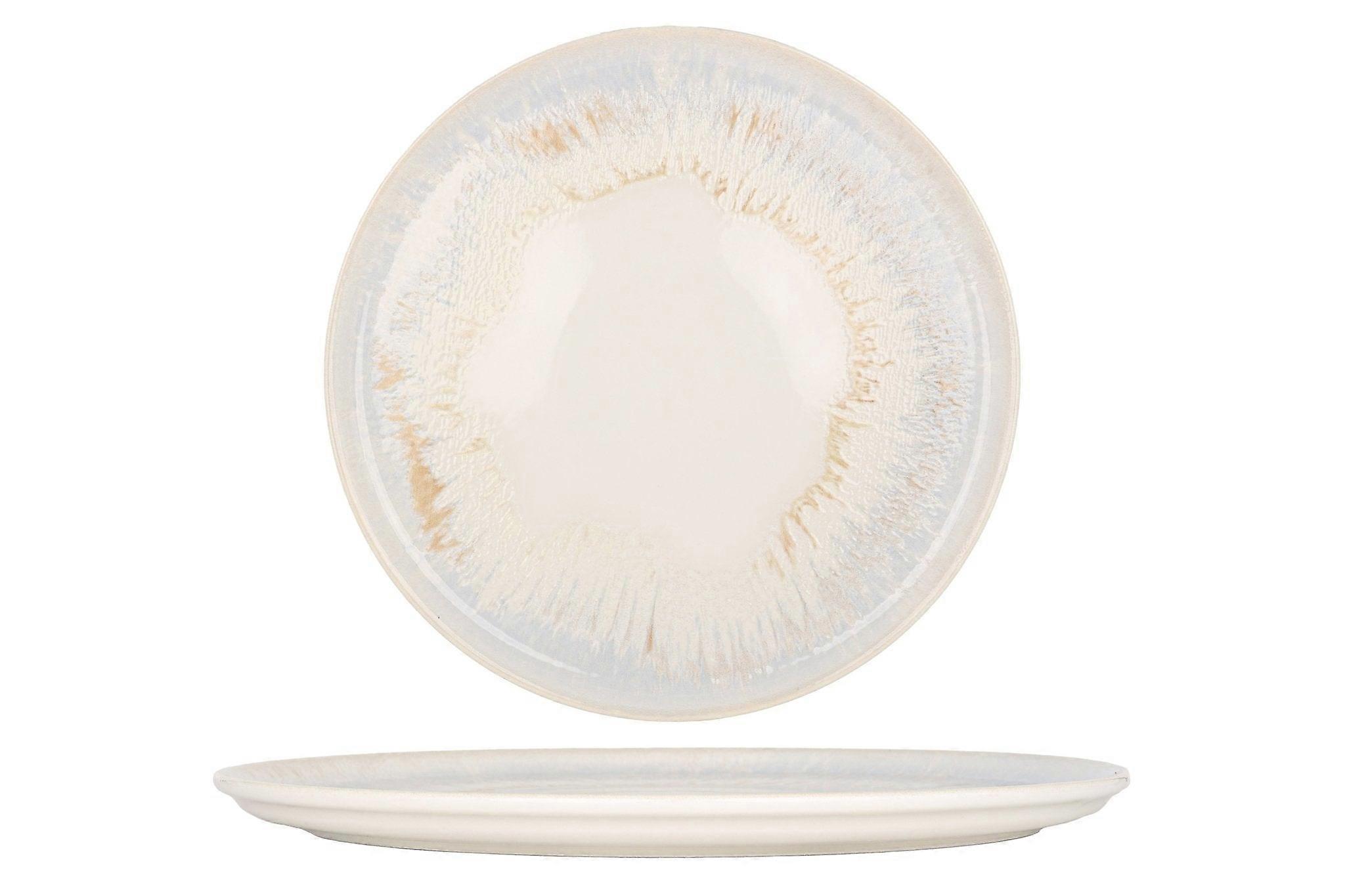 By Bone Pizza plate - Wave - Porcelain - 32 cm  - set of 2