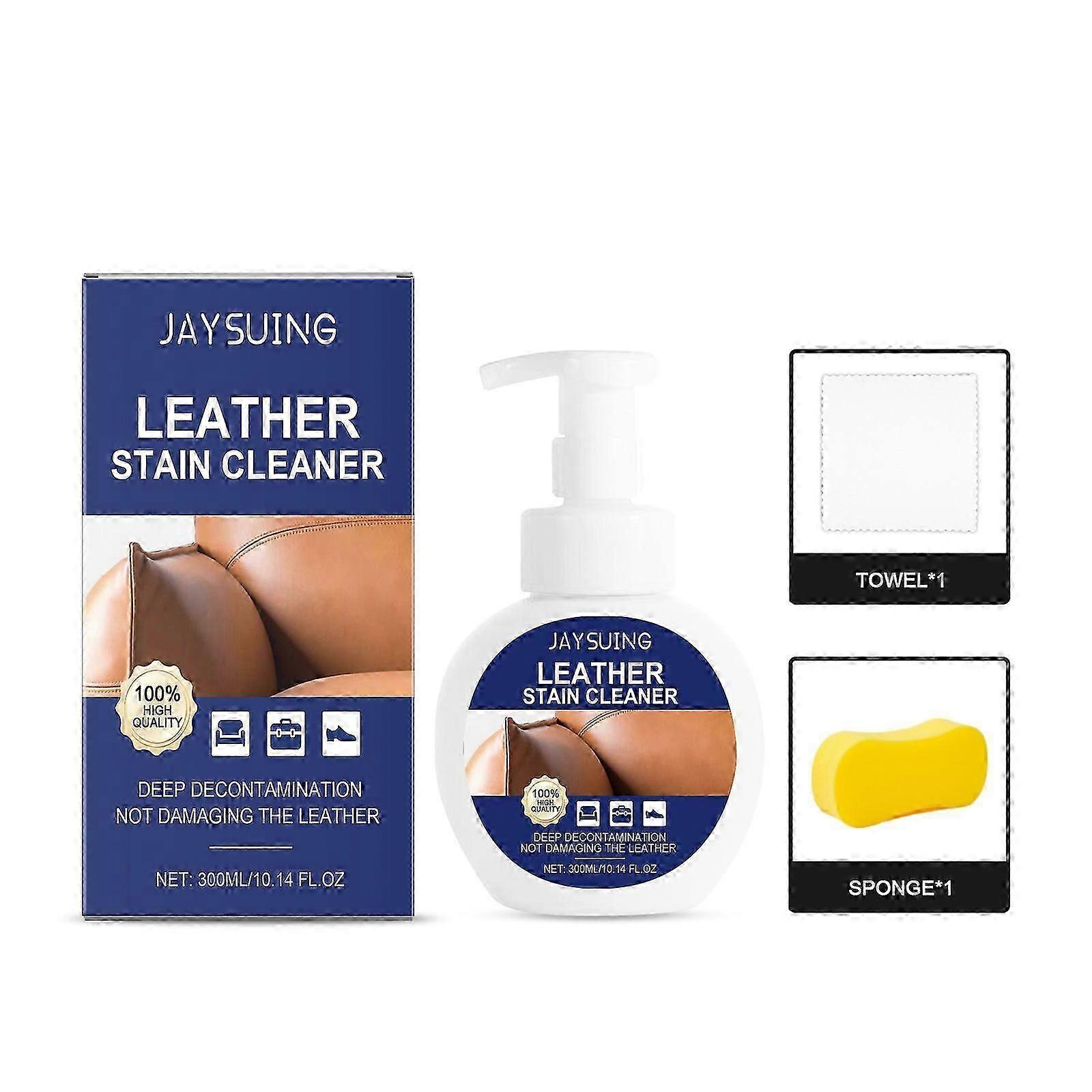 leather cleaner contains sodium bicarbonate, lauryl polyether-7, sodium lauryl polyether sulfate