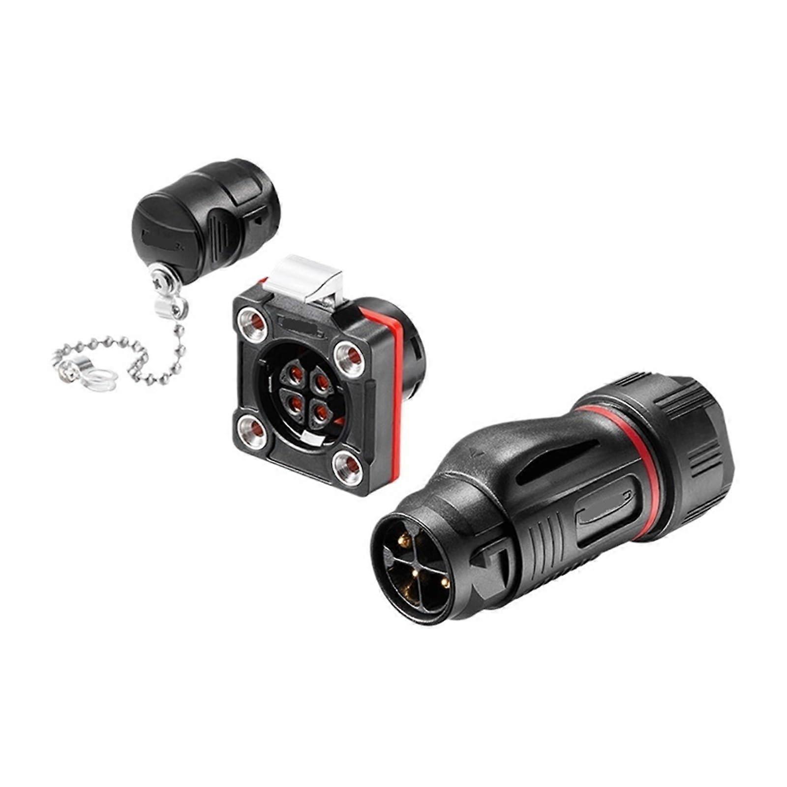 BD20 Industrial Connector 4Core Aviation Plug for CNC Machinery and MultiCore Equipment