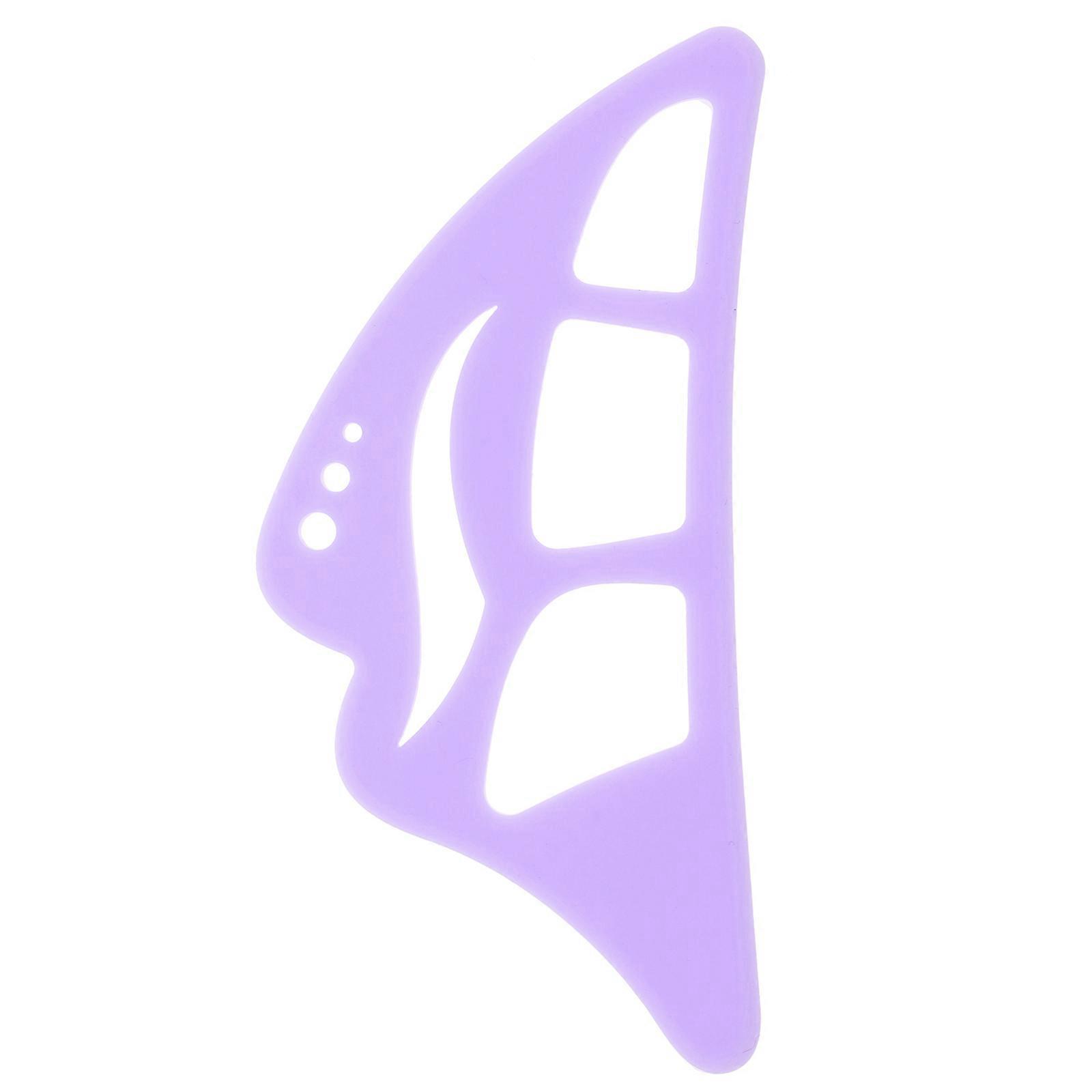 Lavender Silicone Eyeshadow Stencil for Easy Application 2Pcs Tool