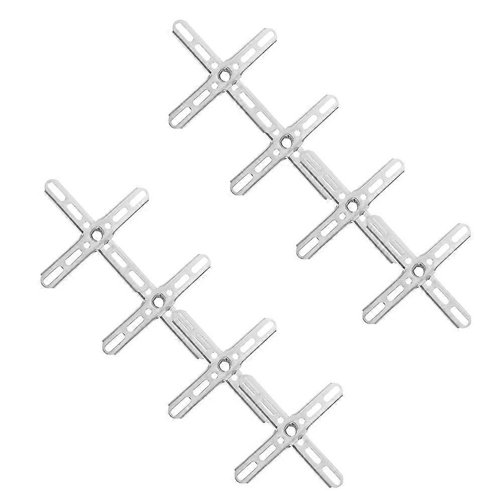 Silver Iron Ceiling Mounting Bracket for Lamp 8Pcs Durable Light Fixture