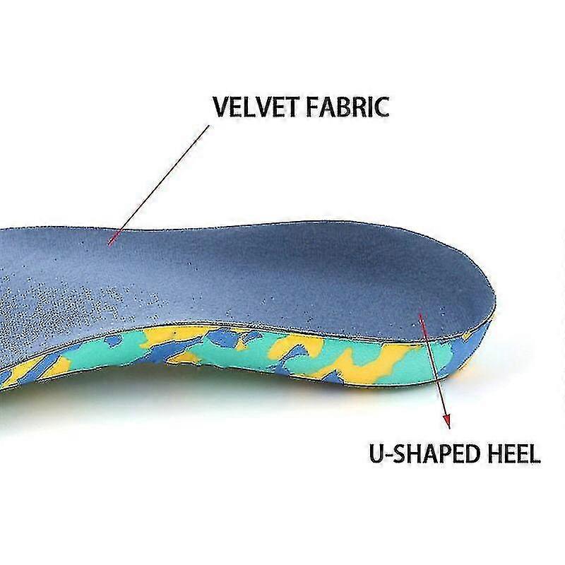 子供の足のアーチサポート整形外科の子供のインソールの唯一のスポーツシューズパッドのための子供のインソールの修正のケア用具)