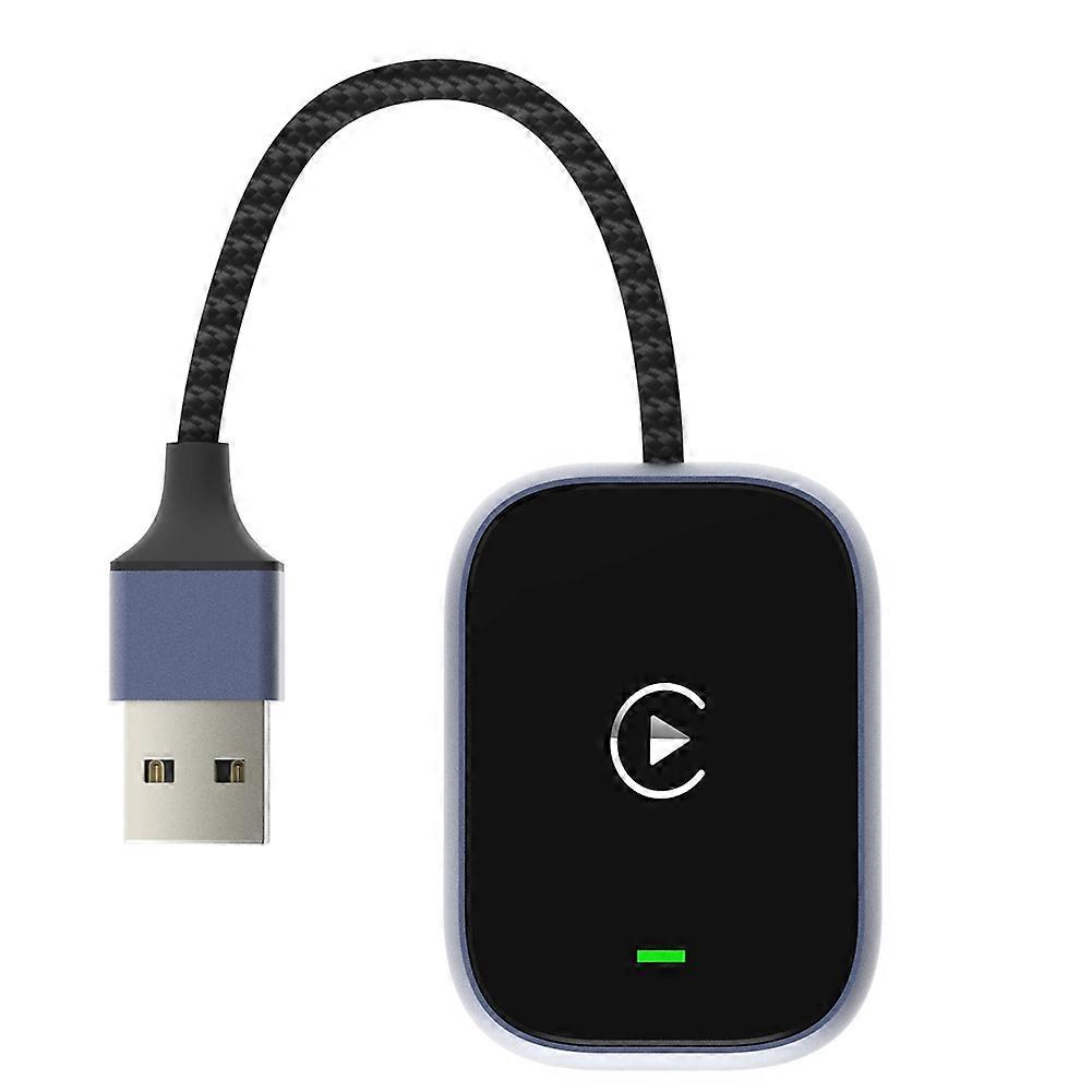 Wireless Carplay & Android Auto 2 in 1 Wireless Car Adapter for IOS Android Plug&Play Quick SetUp Wifi 6 Bluetooth 5.3