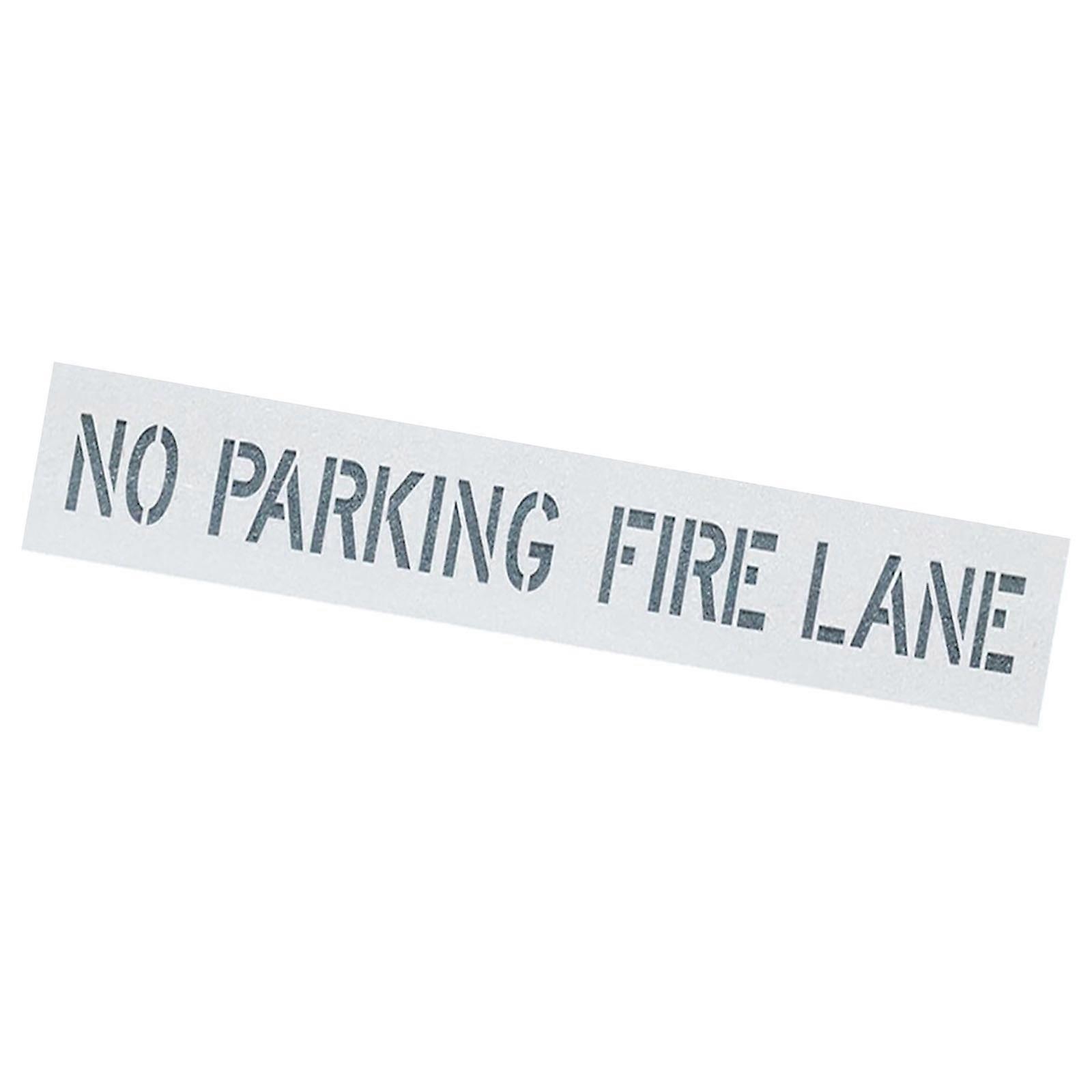 Effective Fire Lane No Parking Template Deter Unauthorized Parking Improve Traffic Flows with Clear Professional Signage Multicolor