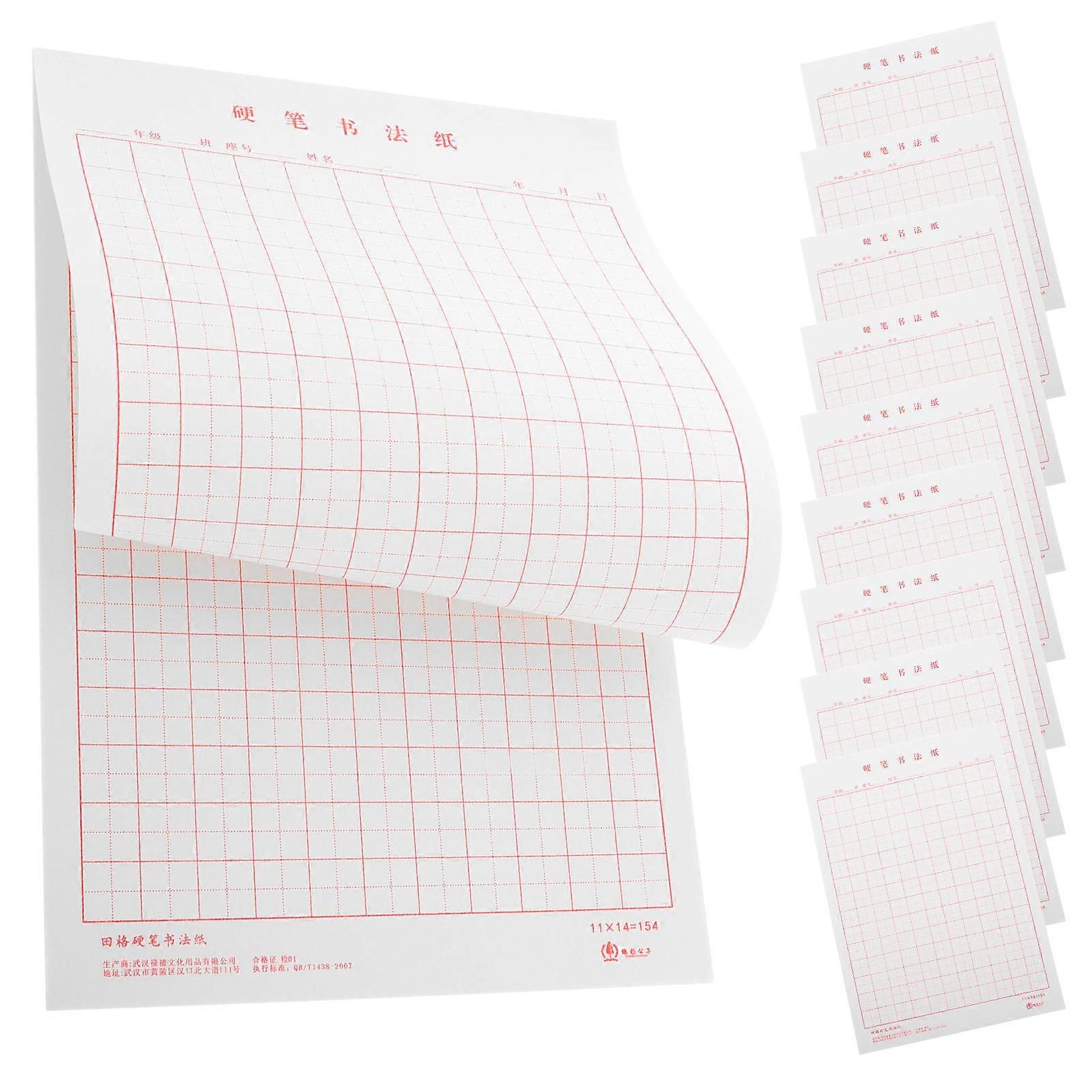 Calligraphy Paper Chinese Practice Book for Writing 3Pcs Workbook Set