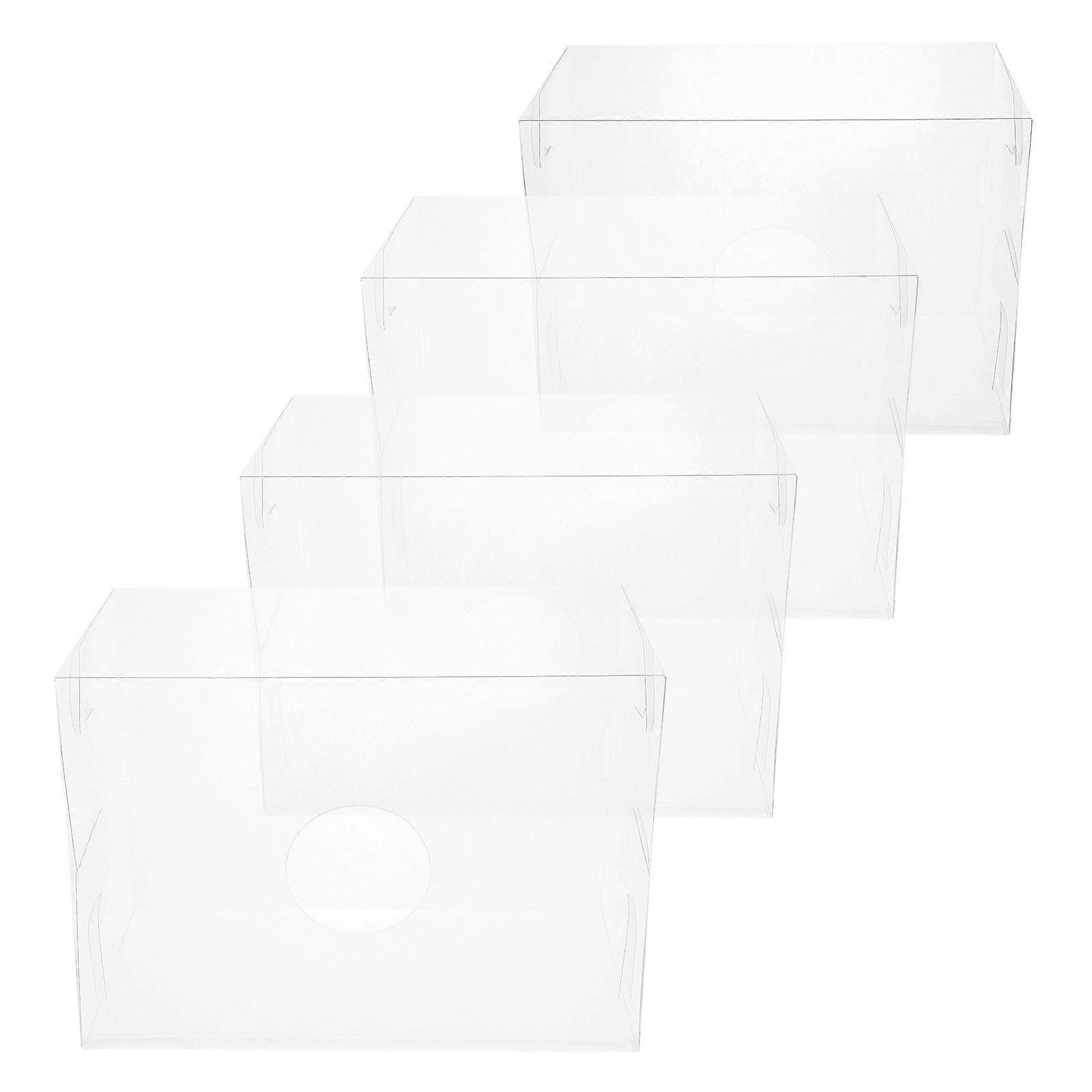 Plastic Shaking Ball Box Fun Game Prop for Storage 4Pcs Case