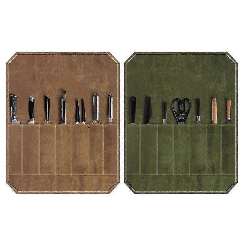 Chef knife roll waterproof foldable kitchen storage