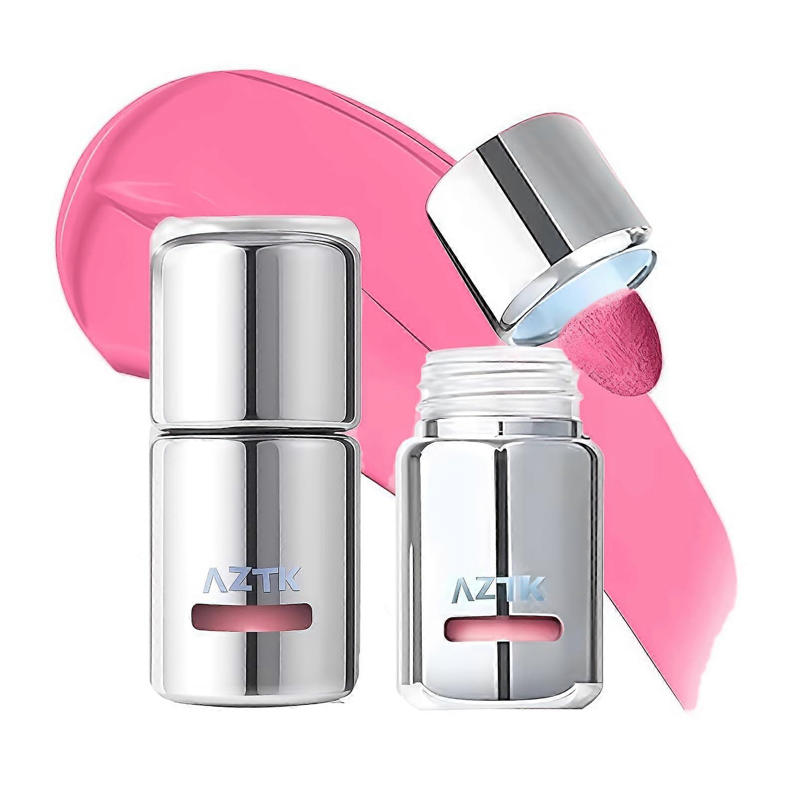 Liquid Blush 03JC03 Lightweight Matte Cream with Precision Sponge Applicator for Face Contouring