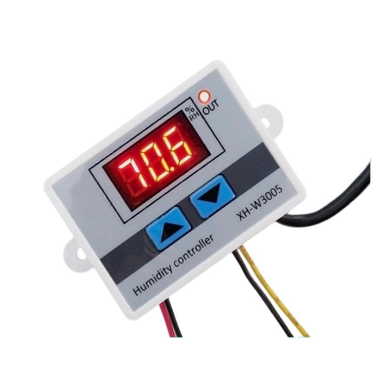 Digital Humidity Controller Hygrostat with Sensor for RealTime Moisture Monitoring and Control