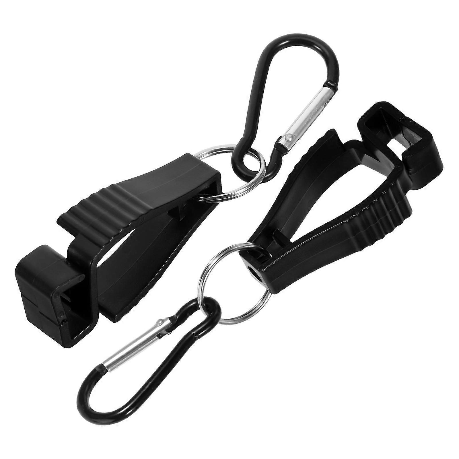 Durable Belt Clip Hooks for Outdoor Use Versatile 2Pcs Black