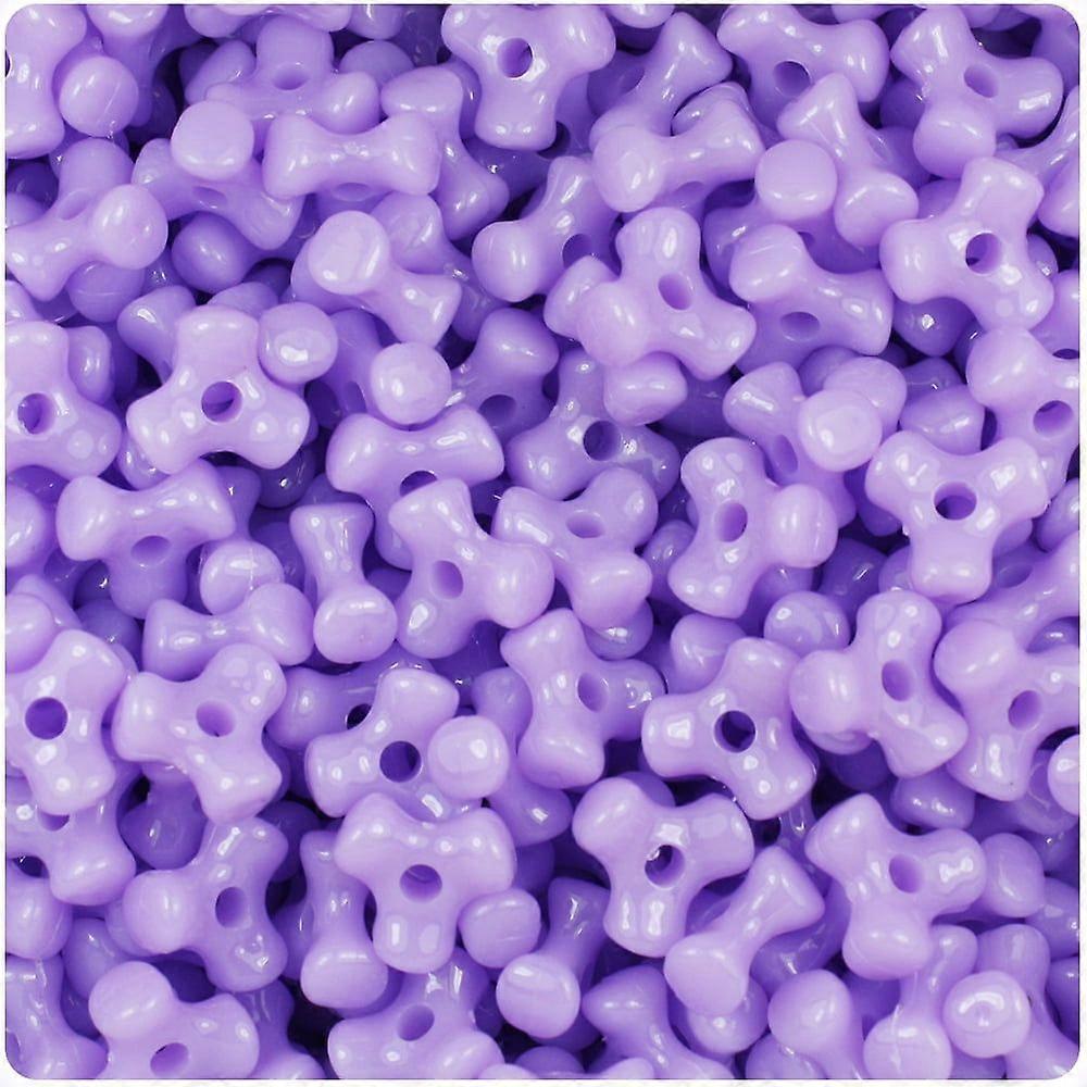 Lilac Opaque 11mm TriBead Craft Beads (500pcs)