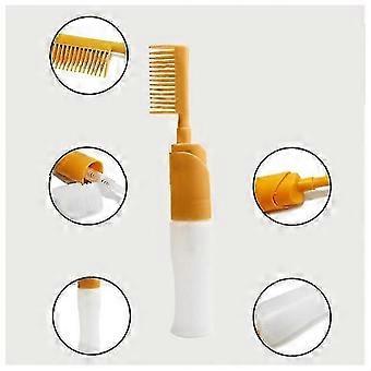 Cabelo Tingimento Pente Cabelo Tingimento Escova Com Diy Penteando Tingimento Óleo de Cozimento Escova Ferramenta de Tintura de Cabelo