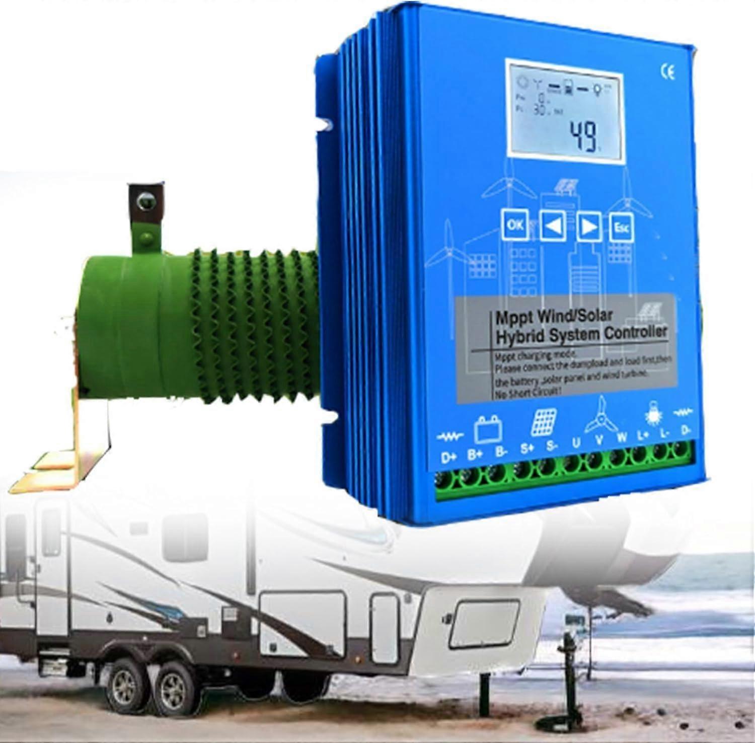 20000W 24V Wind Solar Hybrid Charge Controller MPPT Boost Charging Off Grid Battery Regulator