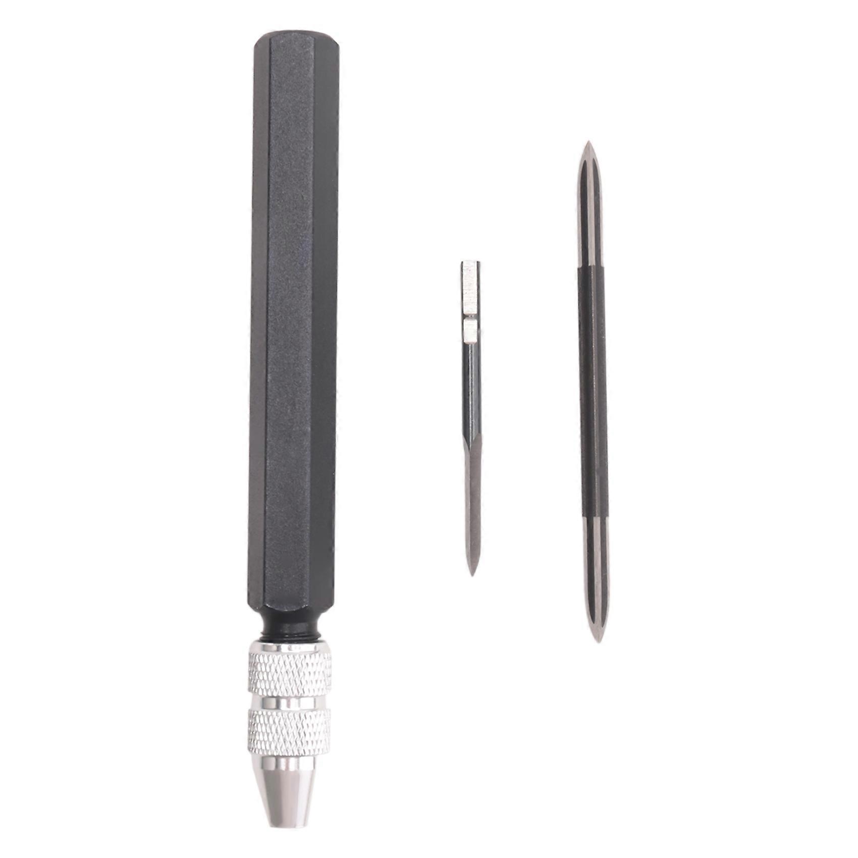 1Set SC1300+BD5010+ BT8001 Adjustable Triangular Burr Scrapers Deburring Trimming Tool Trimming Blade