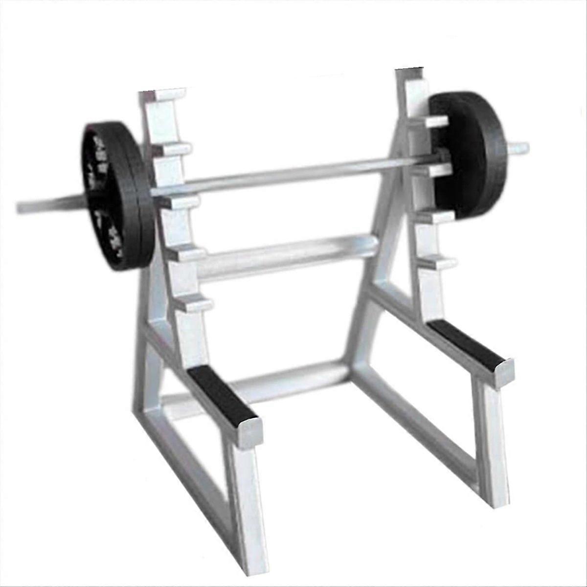 Squat Rack Pen Holder Fun (1 Bar with 4 Weight Plate)