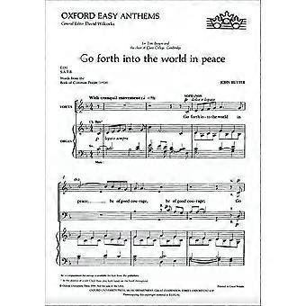 Allez dans le monde en paix : chant, piano (hymnes faciles Oxford)