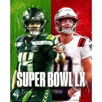 Super Bowl LX Seattle Seahawks gegen England Patriots Stressabbau-Puzzle S1827