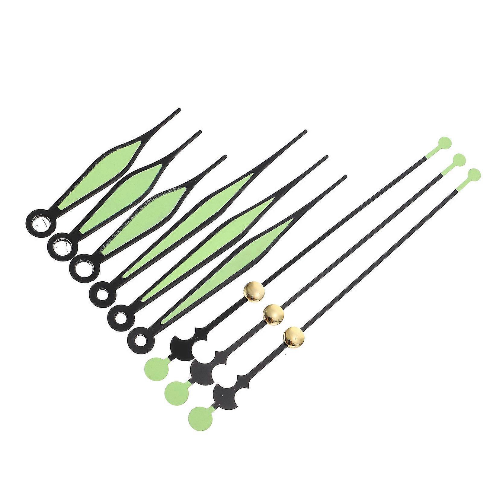 10 Sets Clock Pointer Accessories Replacements Wall Clock DIY Repairing Parts