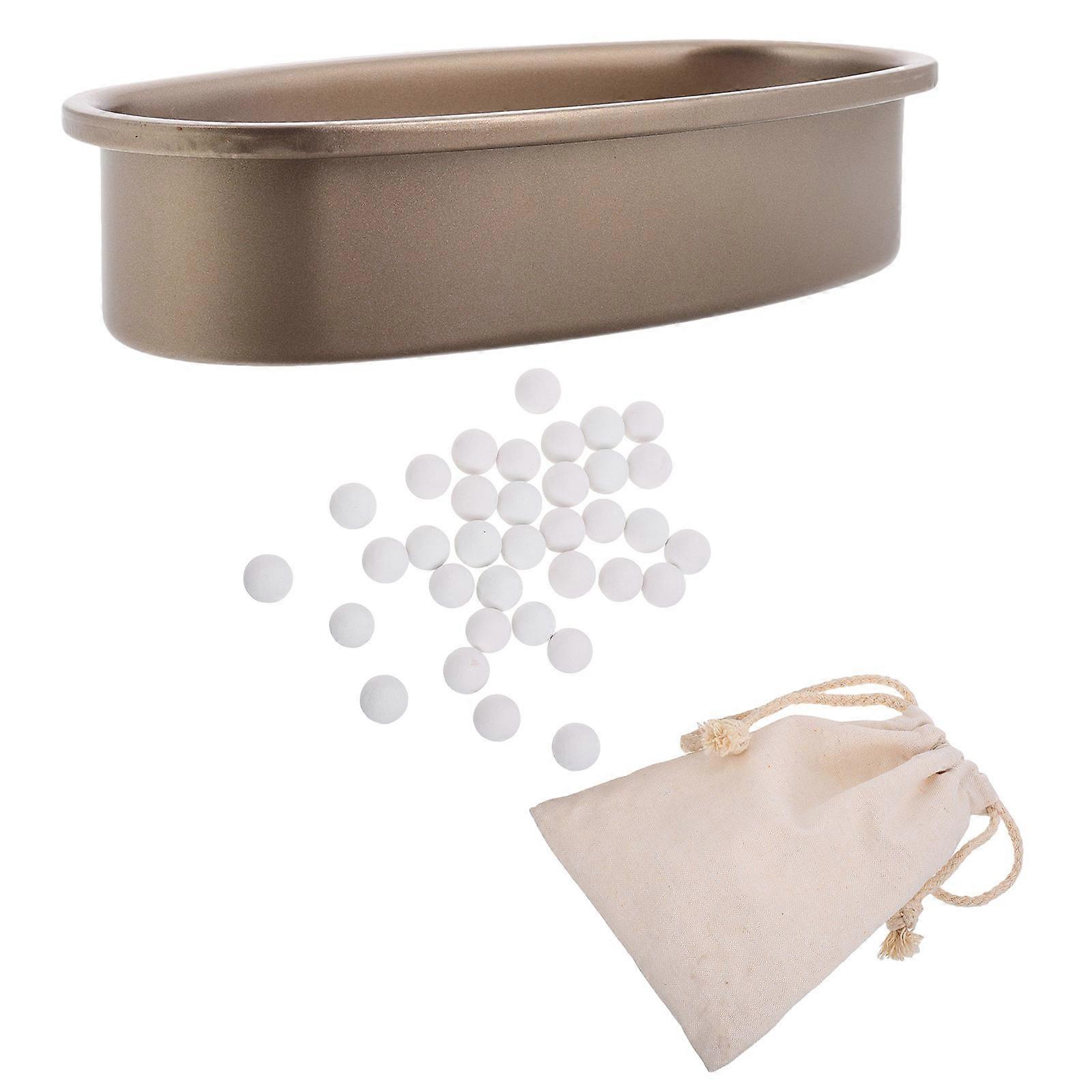 Reusable Ceramic Pie Weights Baking Stone for Crisp Crust Baking 1Set