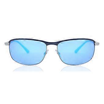 Ray-Ban RB3671CH Polarized 92044L - aurinkolasit, täyskehys, sininen, asemetalli, UV3, polarisoidut, alkuperäiset.