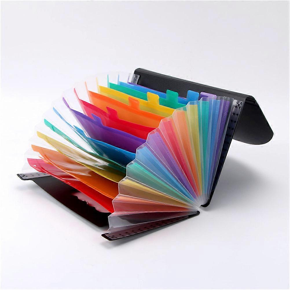 Portable File Folder for Files Holding 12 Layer Document Folder Multi-Function