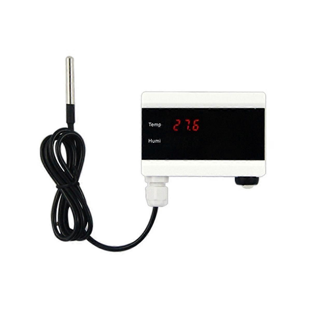 Digital WiFi temperatursensor med termometerfunktion, EU-kontakt