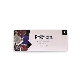 A Phenomenal Evolution In Polish Set Jessica: Phenom Vivid Colour Top Coat Nail Polish PHEN-000 Finale Shine 15 ml + Phenom Vivid Colour Nail Polish PHEN-020 Barbie Pink 14 ml + Phenom Vivid Colour Nail Polish PHEN-022 Geisha Girl 14 ml + Phenom Vivid Colour Nail Polish PHEN-024 Leading Lady 14 ml