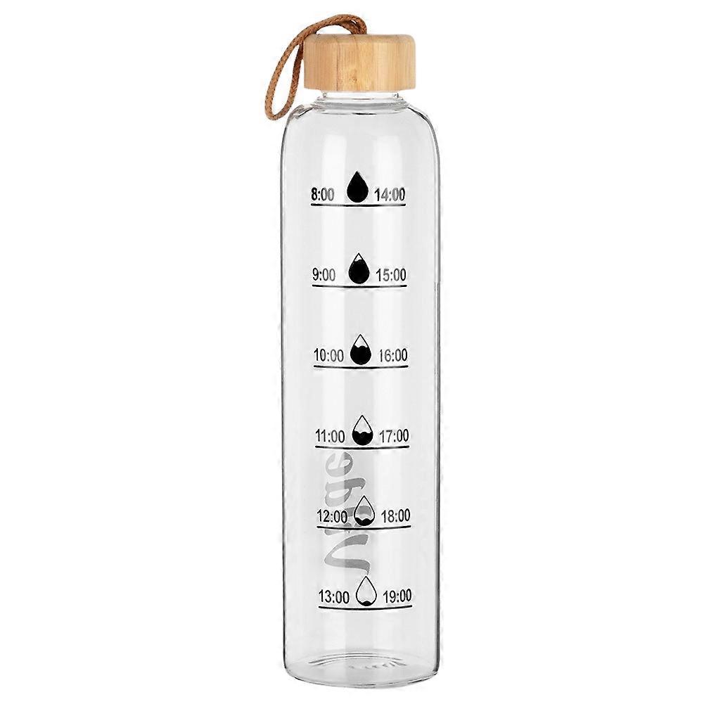 Vattenflaska i glas 1 l
