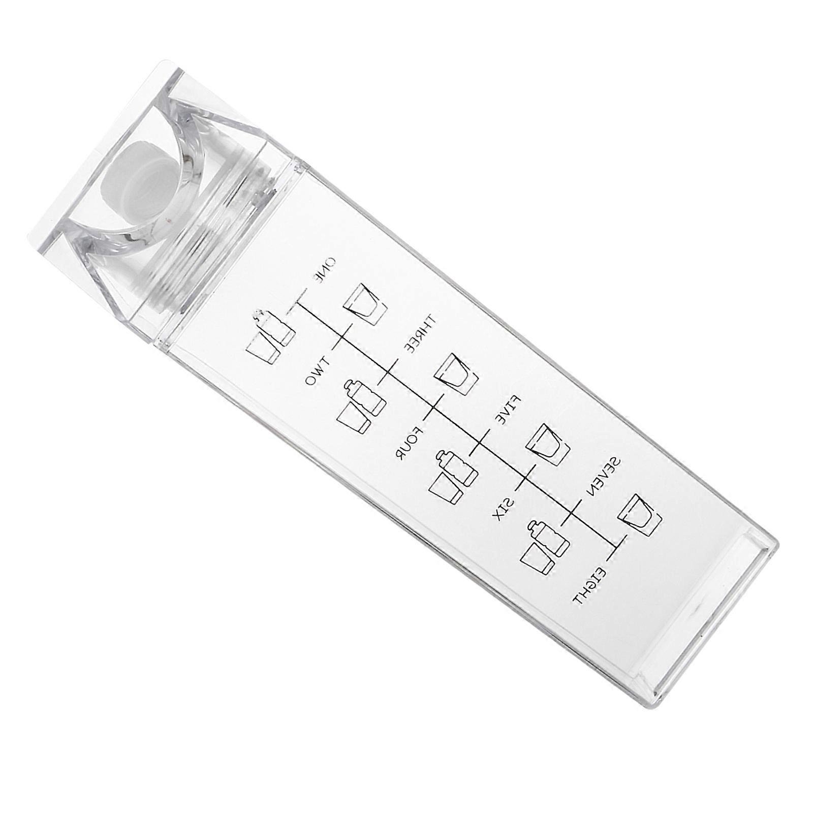 Plastic Milk Cup Practical Drinking Cup Transparent Storage Container (1000ml)
