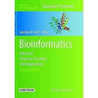 Bioinformatics volume ii structure, function, and applications