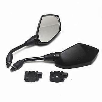 2pcs 10mm Motorcycle Rearview Mirror Scooter Motocross Rearview Mirrors Electrombile Back Side Mirror  Motocross Accessories