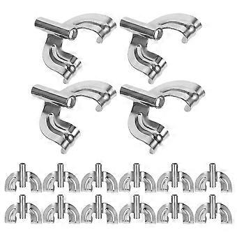 20PCS Bass Drum Claw Hook - Metal Claw Hook Percussion Instrument Hardware for Bass Drum Parts Accessories