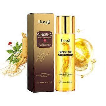 Hoygi Ginseng Essence Anti-Falten-Essenz, repariert feine Linien im Gesicht, verbessert dunkle, schwere Haut, spendet Feuchtigkeit, strafft und faltenfrei