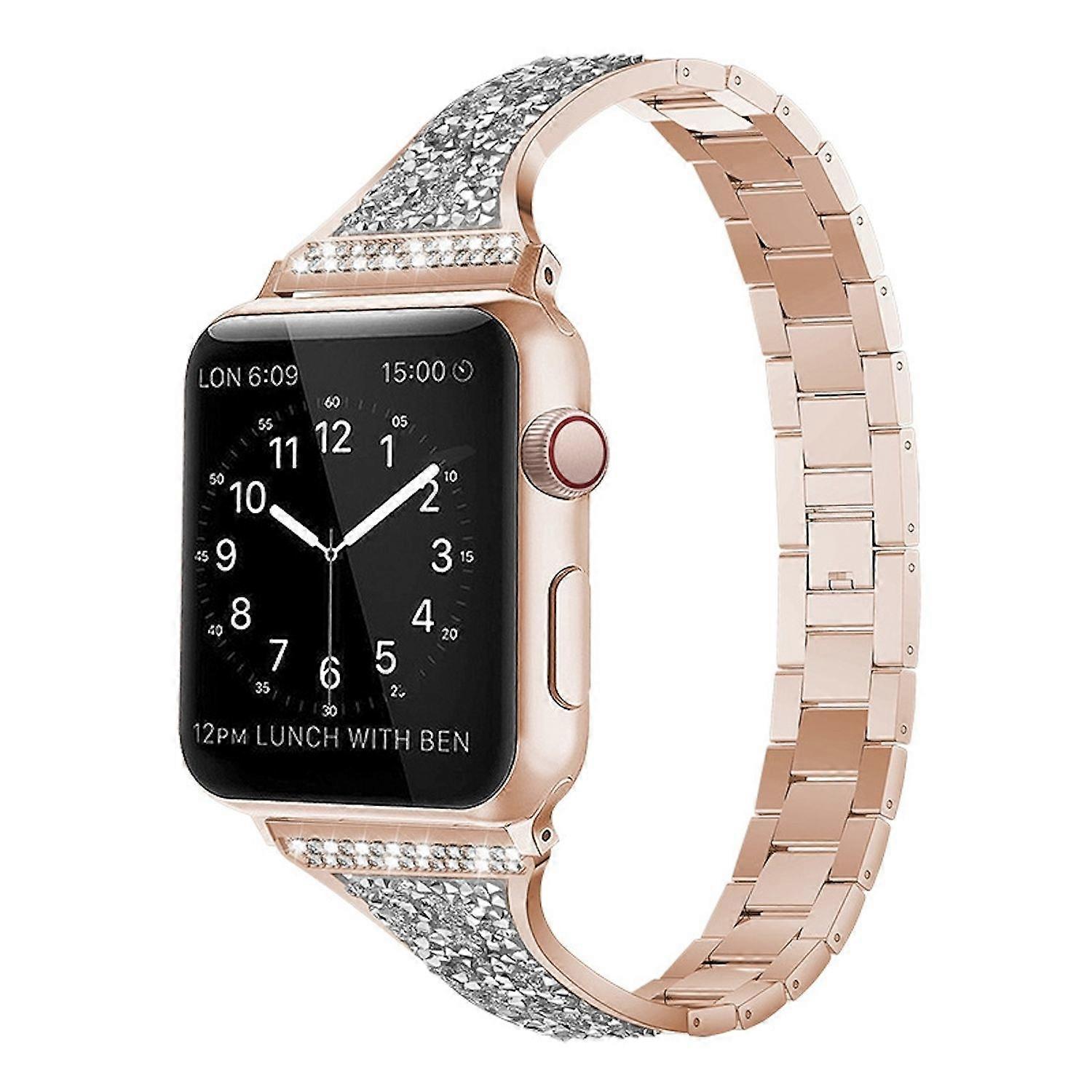 For Apple Watch Series 11 10 46mm / Ultra 3 2 1 49mm / 9 8 7 45 Diamond Style Band