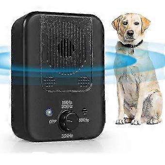 Dispositif anti-aboiements à ultrasons à 3 niveaux, rechargeable et étanche, pour le dressage en extérieur. Répulsif respectueux des chiens de toutes races.