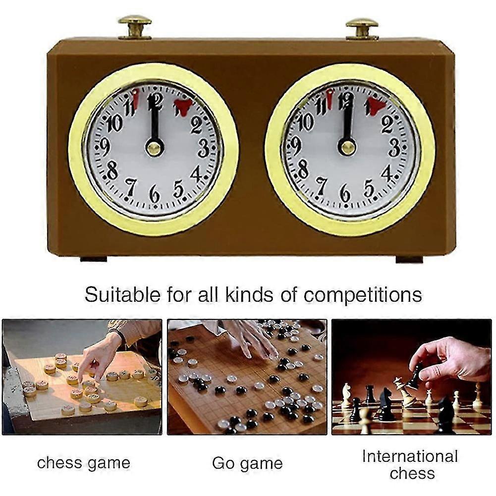 Mechanical Chess Clock For Chess Game Timer Clock No Battery Needed