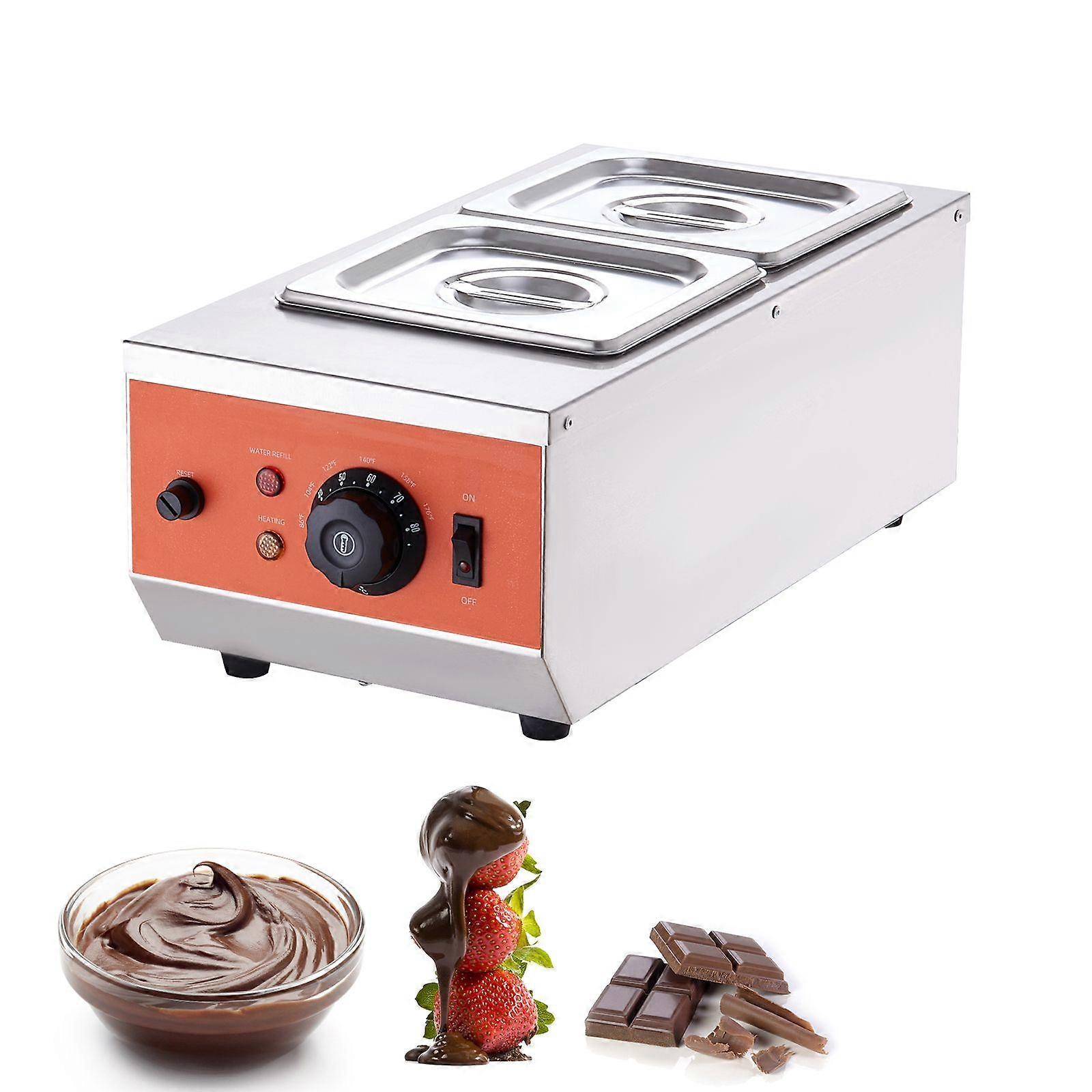 Chocolade Tempering Machine Chocolade Smeltkroes 9 Lbs 2 Tanks