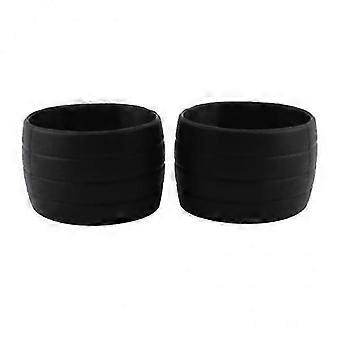 3X Handlebar Tape Bundle Fixed Ring Black Compatible with Road Bike Drop Bar Fixed Gear Bicycle