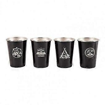 4 pcs. Universal Water Cup Heavy Duty Non-slip Outdoor Accessories Campfire Water Cup Combo