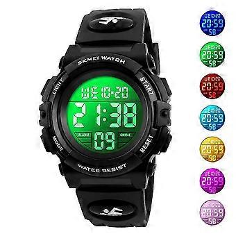 Kids Sport Waterproof Digital Watch With Alarm Timer El Backlight