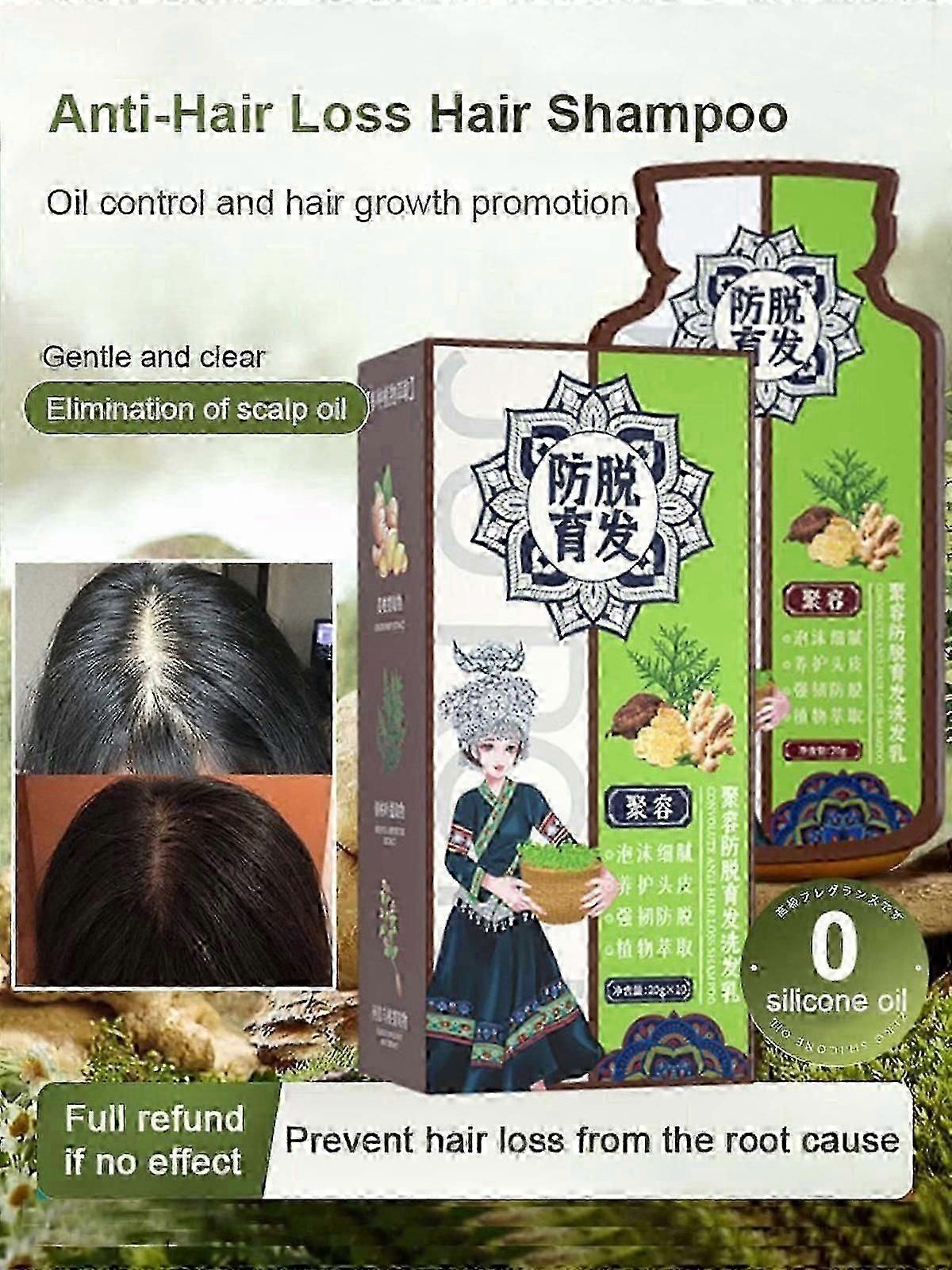 Shampoo med ingefærekstrakt til hår 200ml