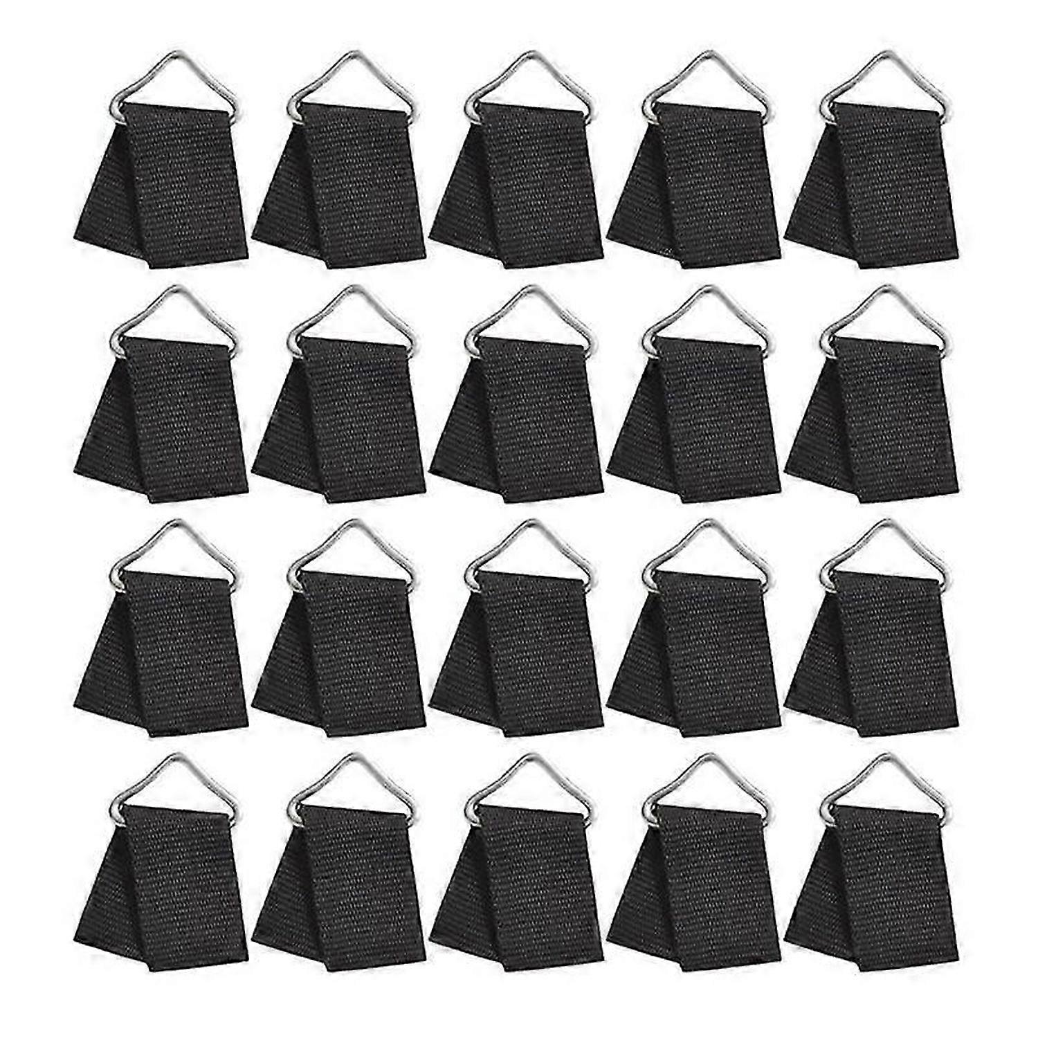 20 Sets Trampoline Spring Buckle Triangle Rings Buckle
